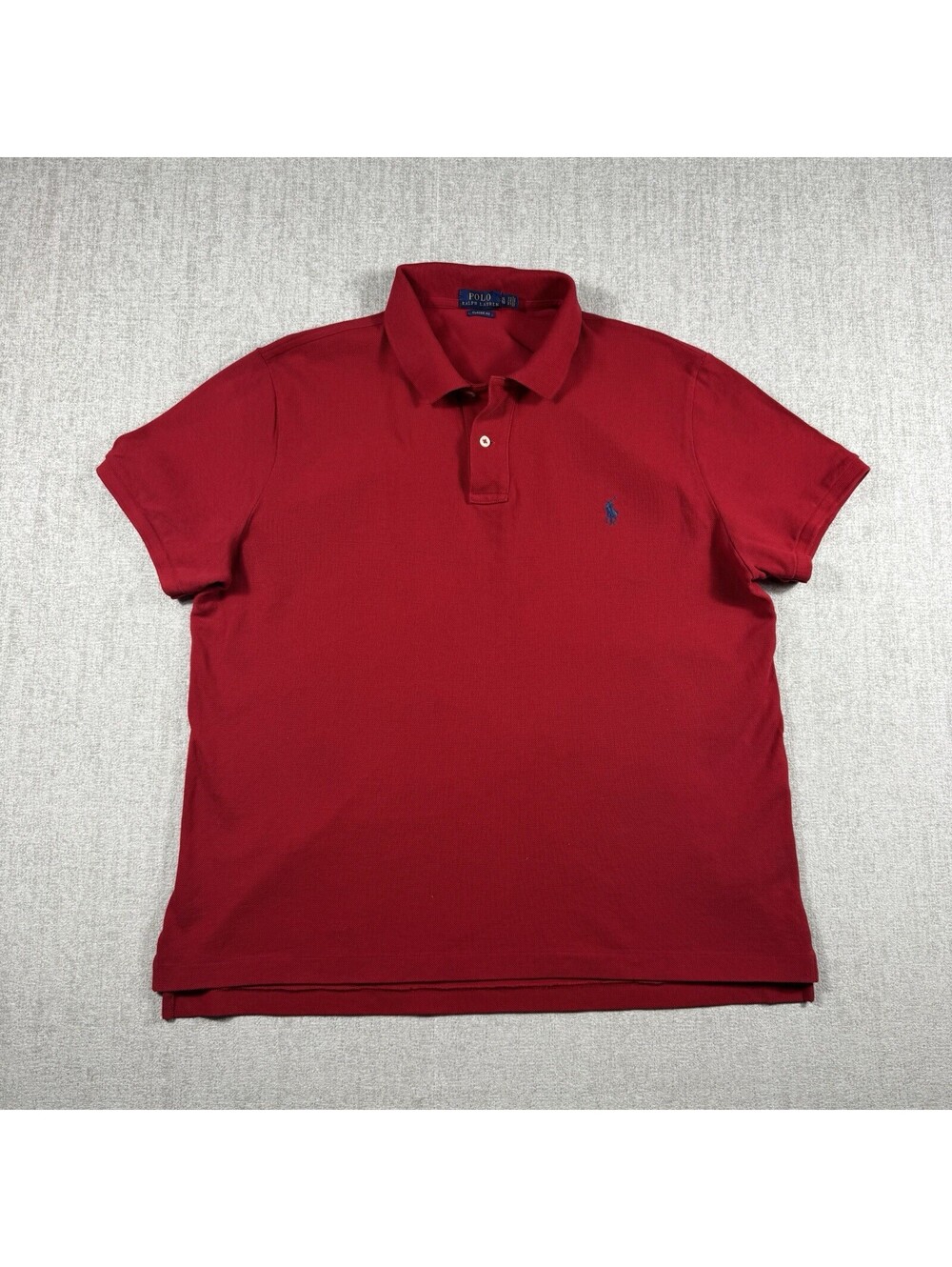 Ralph Lauren Classic Fit Men’s Short Sleeve Red polo shirt XL